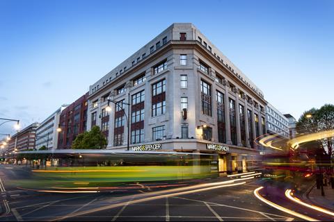 The 170,000 sq ft Marks and Spencer Marble Arch store retains formidable status but is much changed